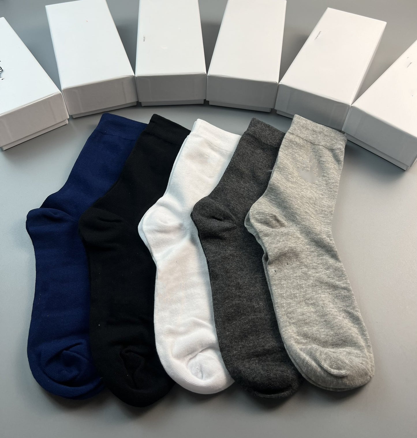 L3510# Unisex Cotton Socks 5Pairs/Set