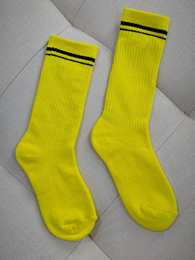 617# A 18cm mid-length cotton socks