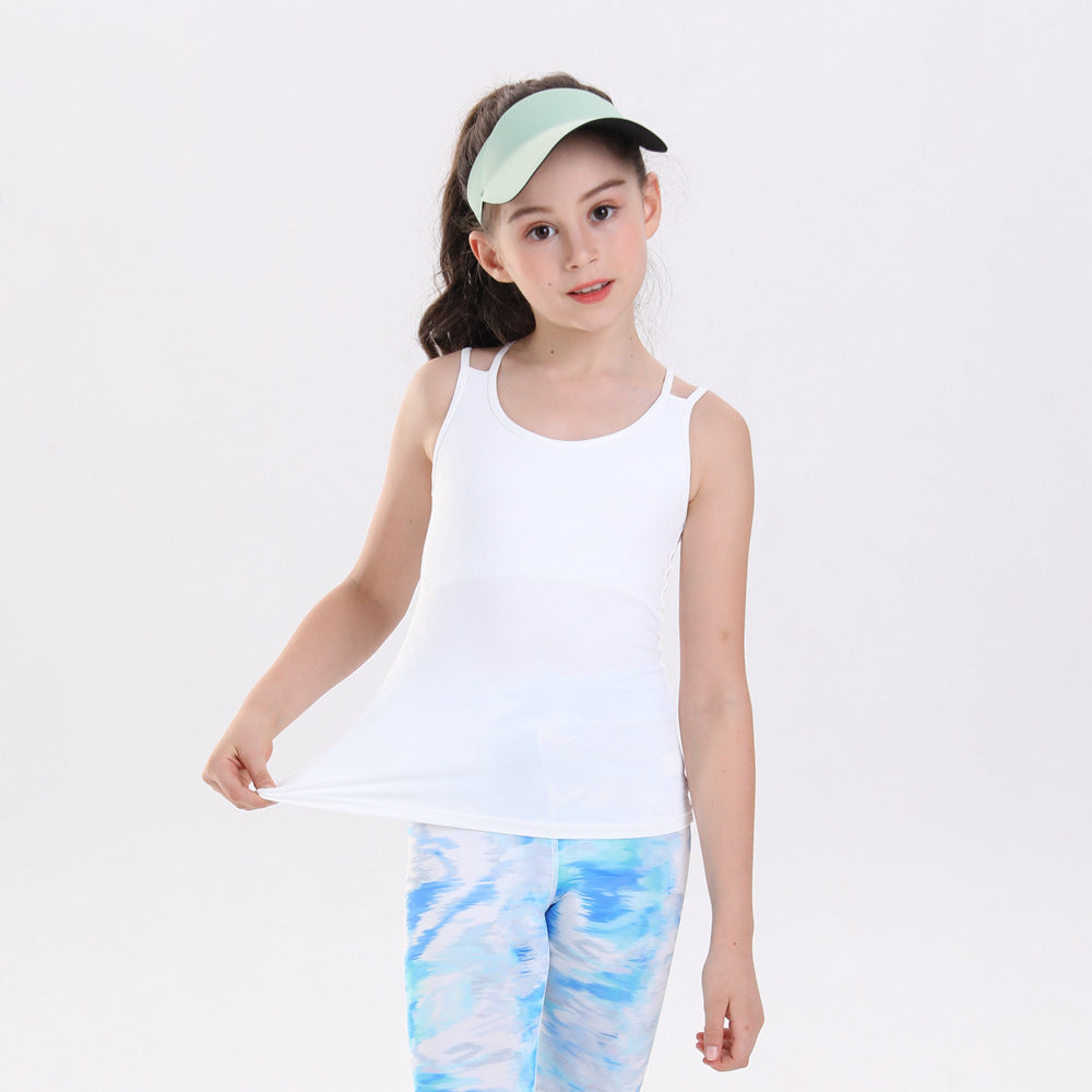 L2930# Kids Yoga Tank