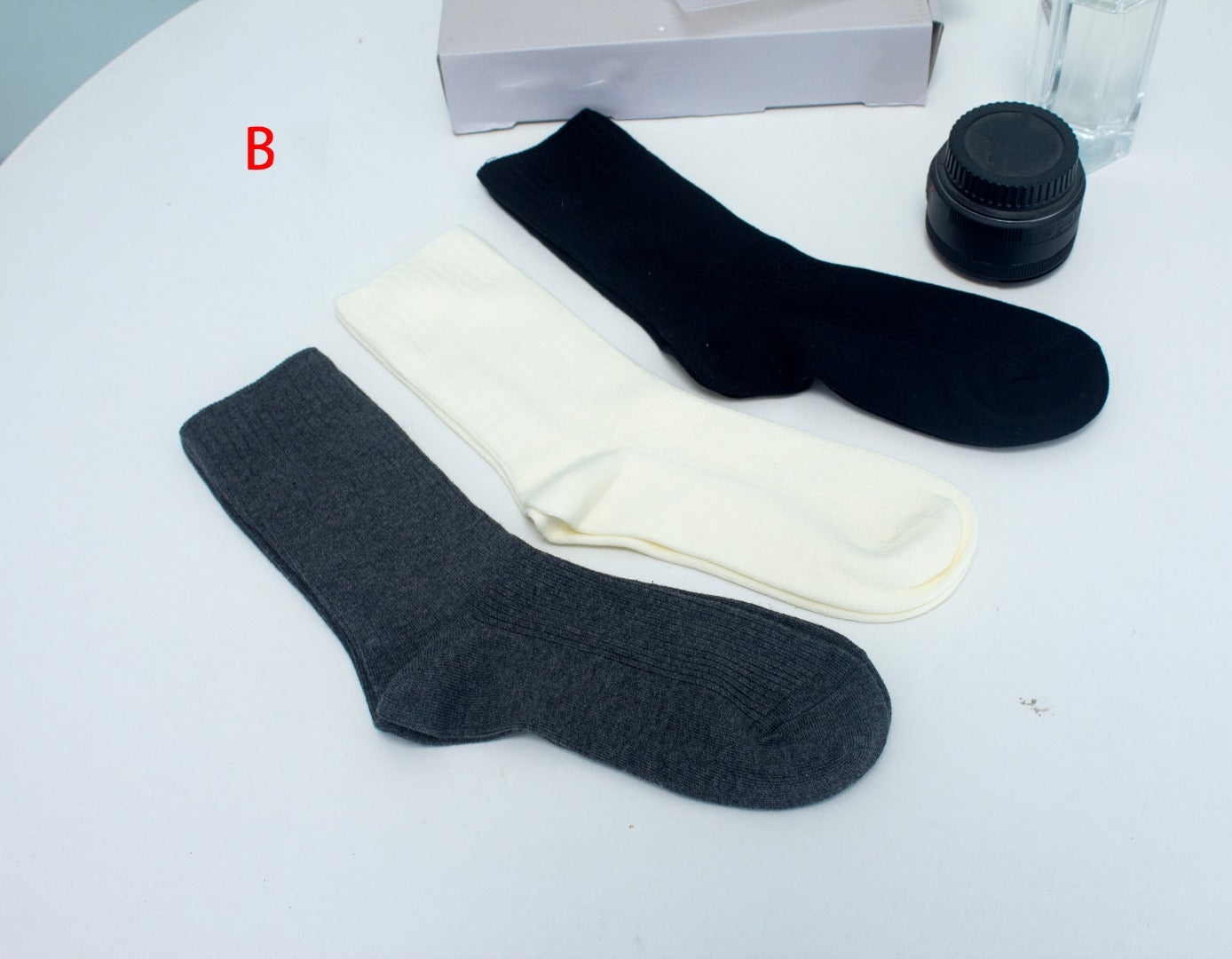 L3447# XY Unisex Cotton Socks 3pairs/lot