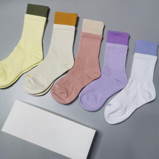 E4193#GX Cotton Socks 5Pairs/Set