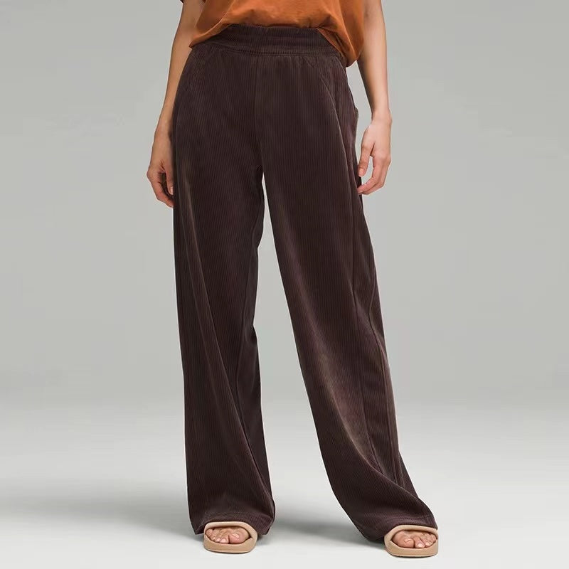 L3321#  Women Middle Waist Pants