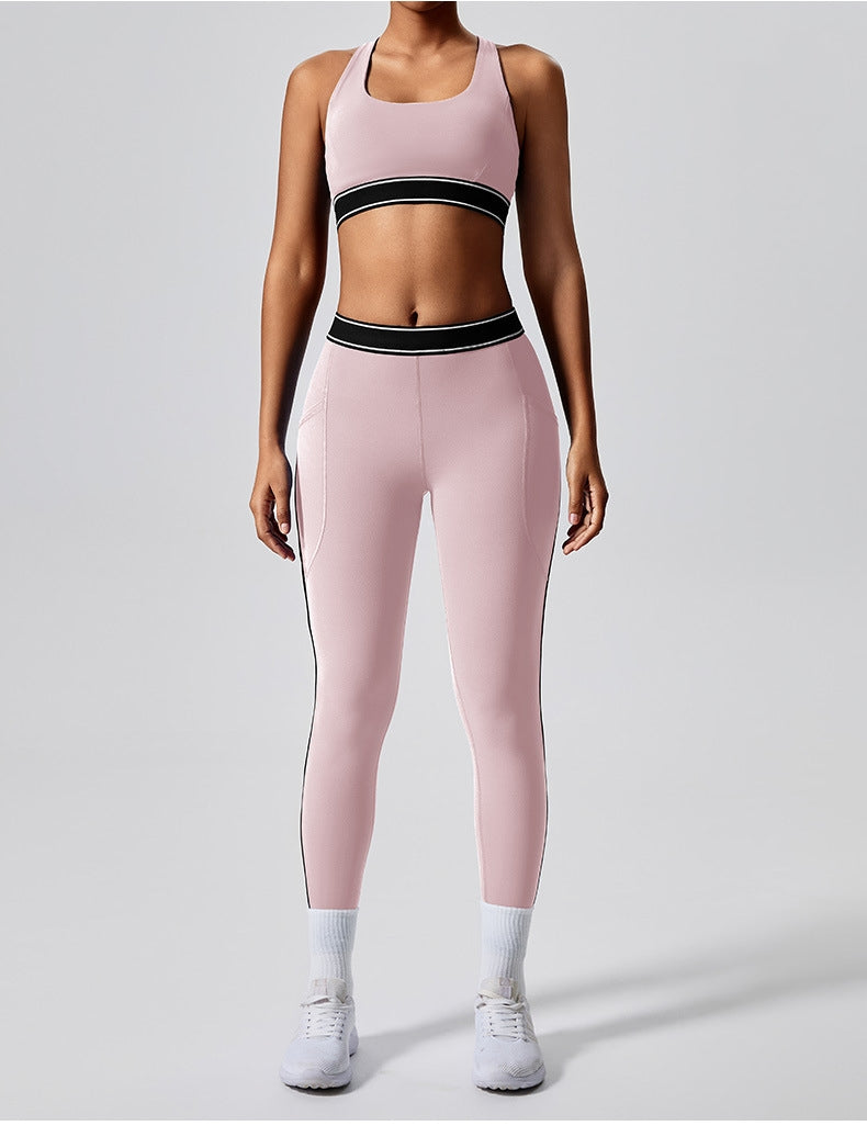 558# A Women Yoga Bra Pants Set