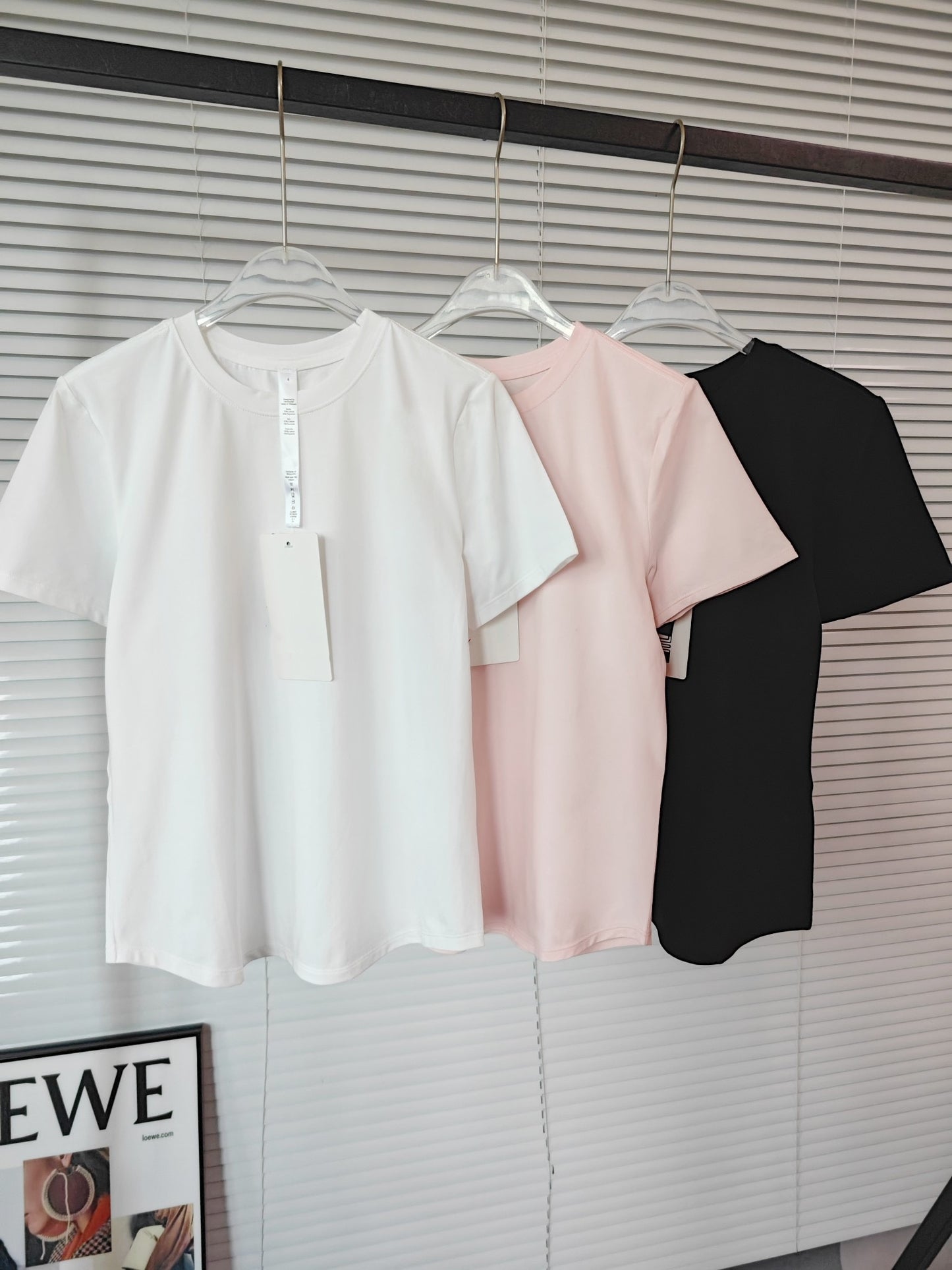 L2484# Women Cotton Love Shirts