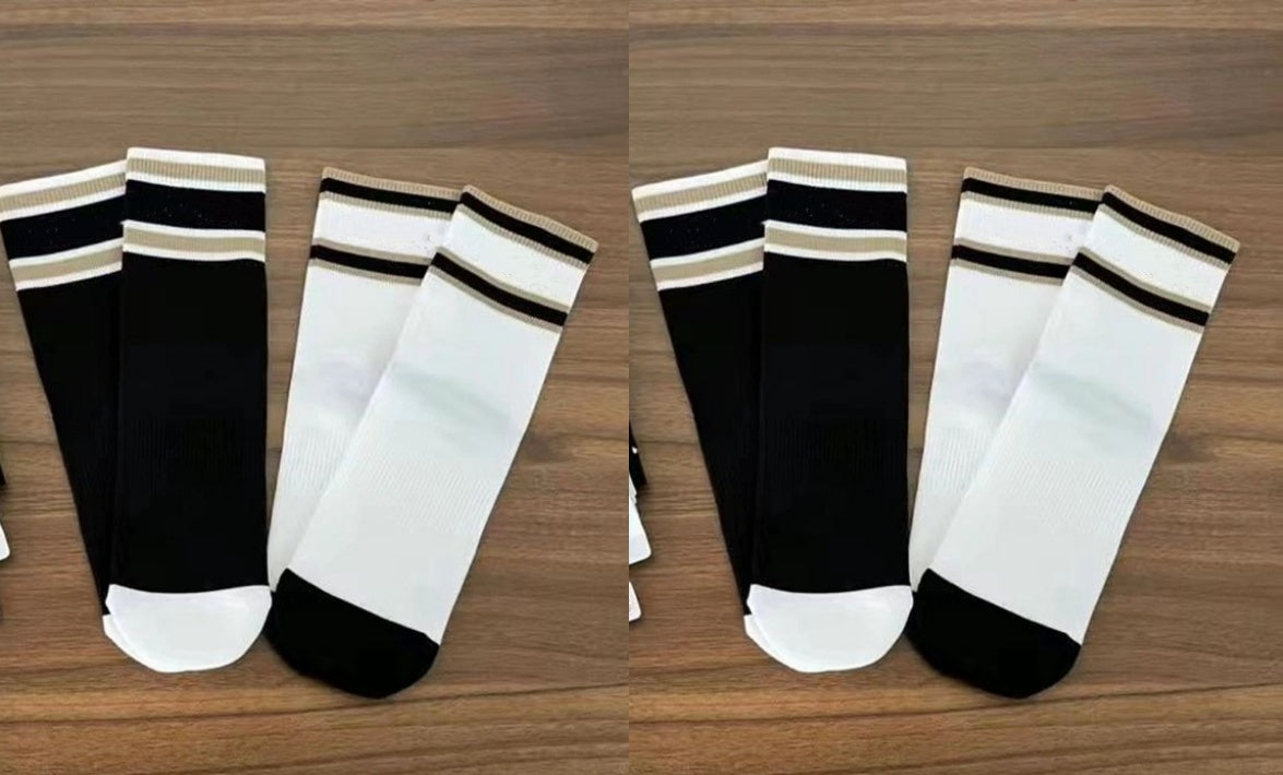 L3765# Unisex Yoga Socks 4 Pairs/Set