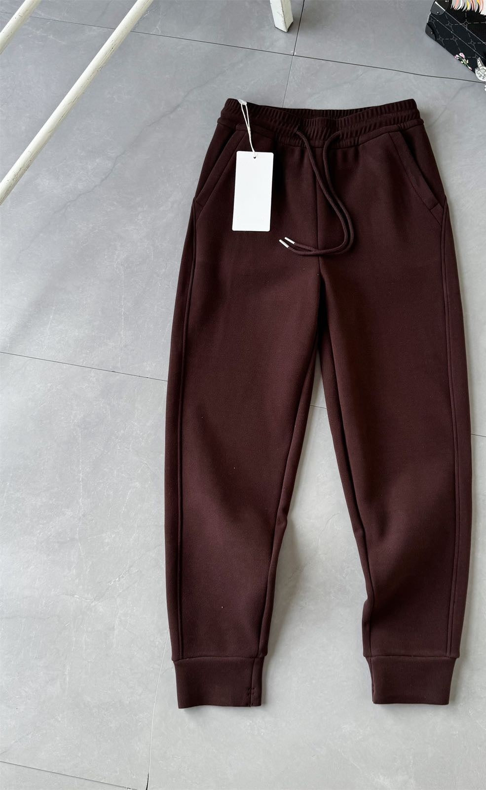 L3773#GX Women Fleece Loose Pants