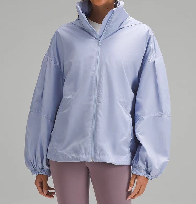 L3576# XY Women Sports Hooded Jackets