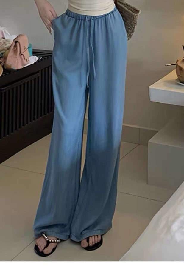 L3141#  Women Wide-leg Pants