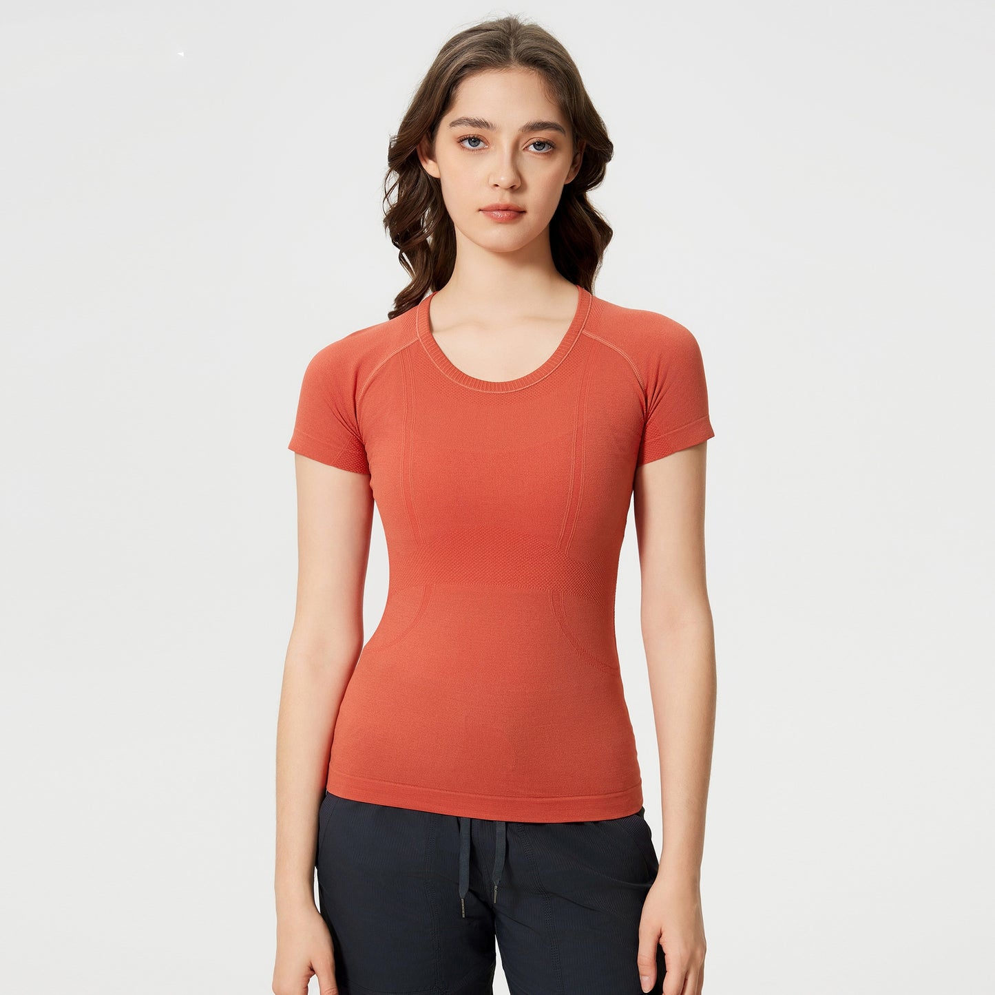 L4091# Women Yoga Shirts