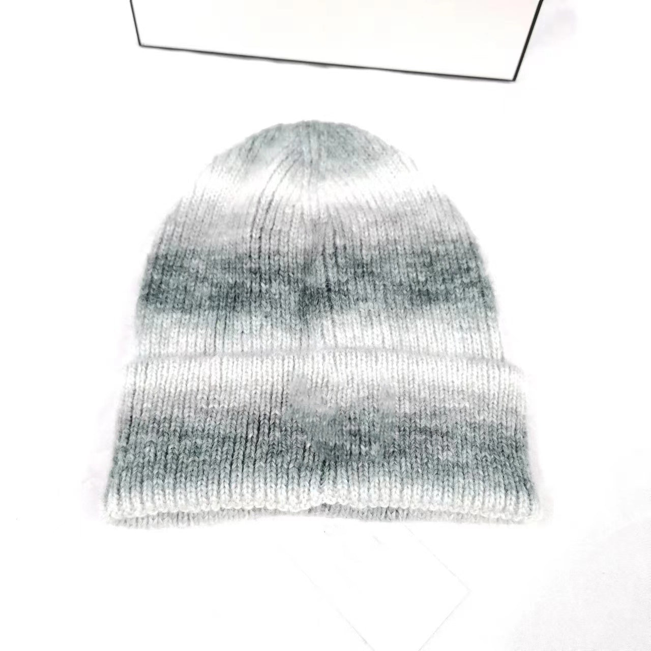 E0878# tie-dye knitted hat