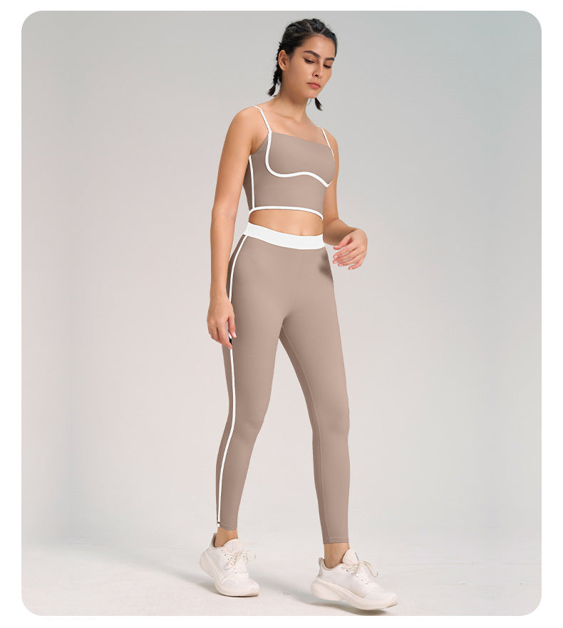 648# A Women Yoga Bra Pants Set