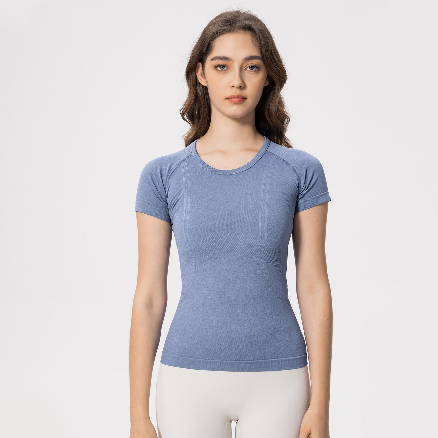 L4091# Women Yoga Shirts