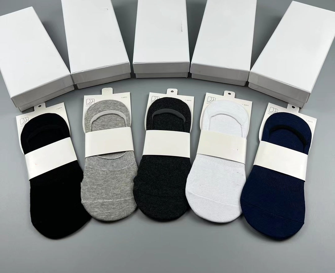 L3507# Unisex Cotton Socks 5Pairs/Set