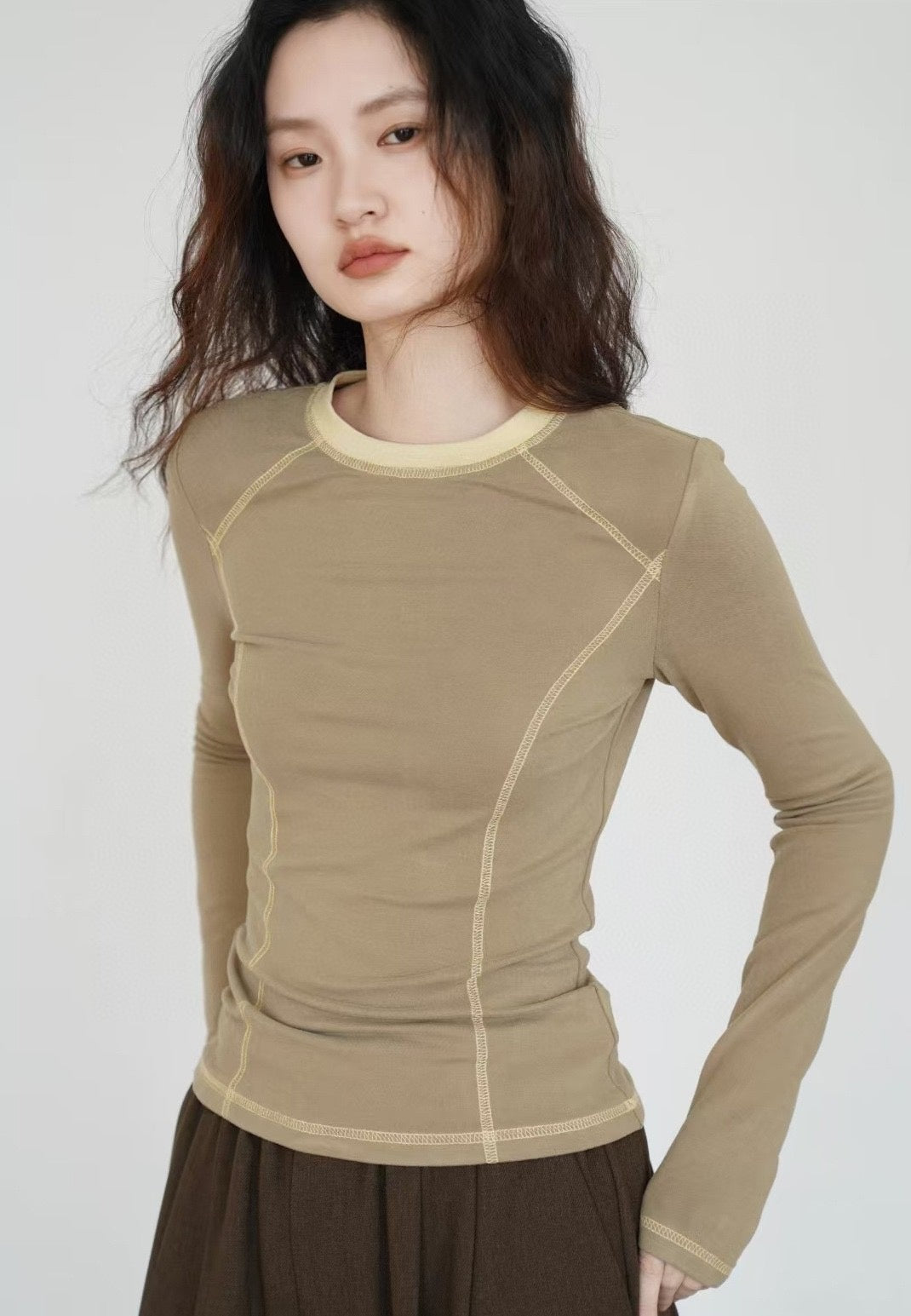 L3904#XY Women Long Sleeve Shirts