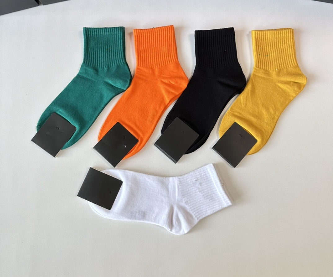 E3502#  Unisex Socks 5Pairs/Set