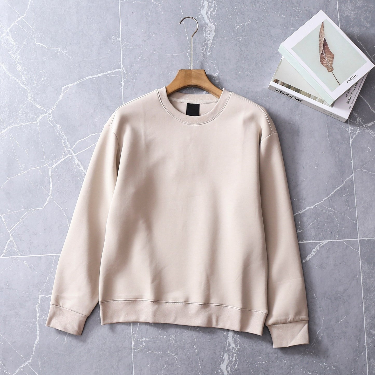 E3335# Men Large Size Cotton Sweatshirts