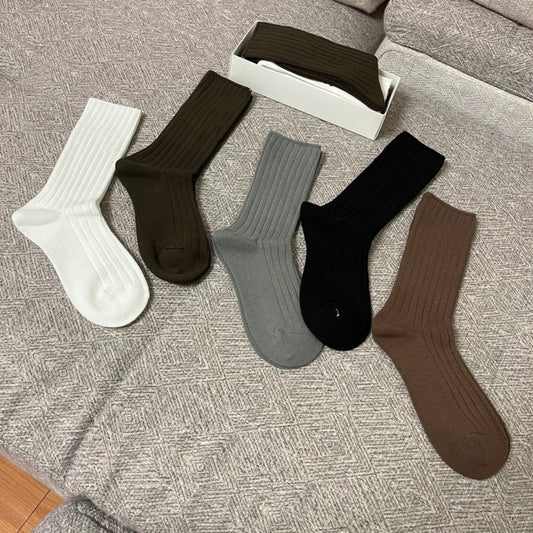 E4147# Unisex Socks 5Pairs/Set