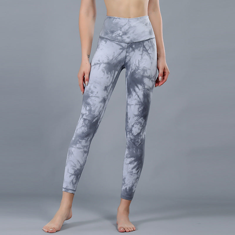 1085# TIE DYE Yoga Pants