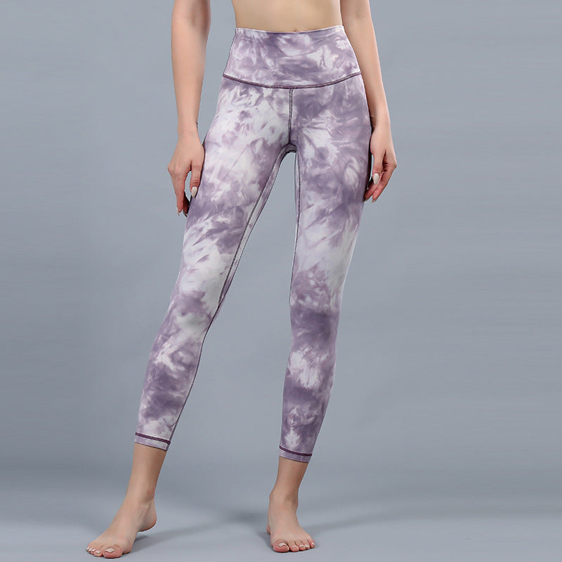 1085# TIE DYE Yoga Pants