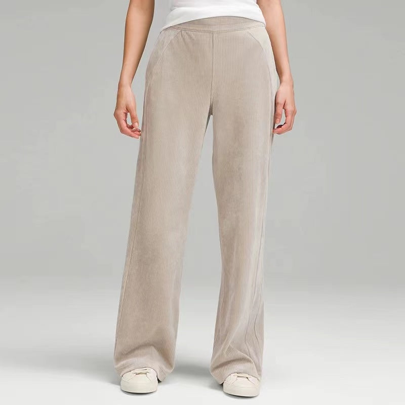 L3321#  Women Middle Waist Pants