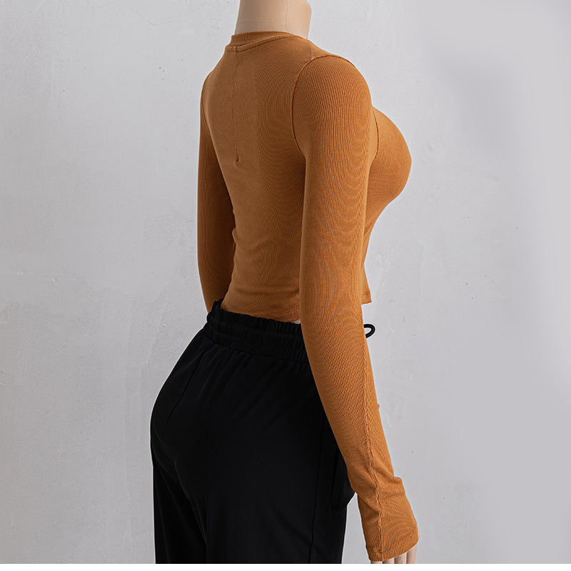 L4024# Women Yoga Shirts