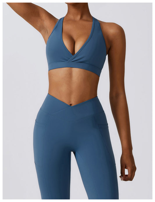 495# A Women Yoga Bra Pants Set