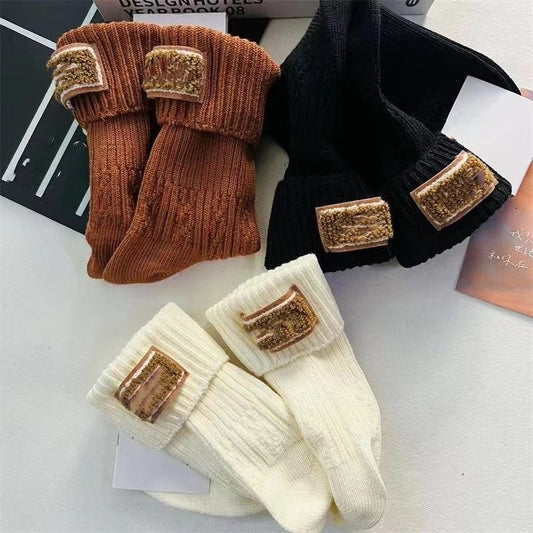 3485# Fleece Socks 3pair/lot