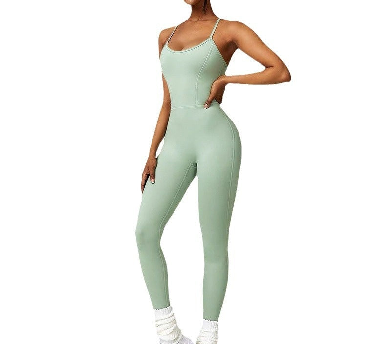 363# AL Women Yoga Jumpsuit