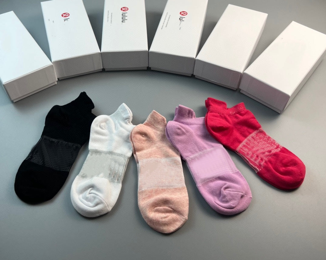 L3509# Unisex Cotton Socks 5Pairs/Set