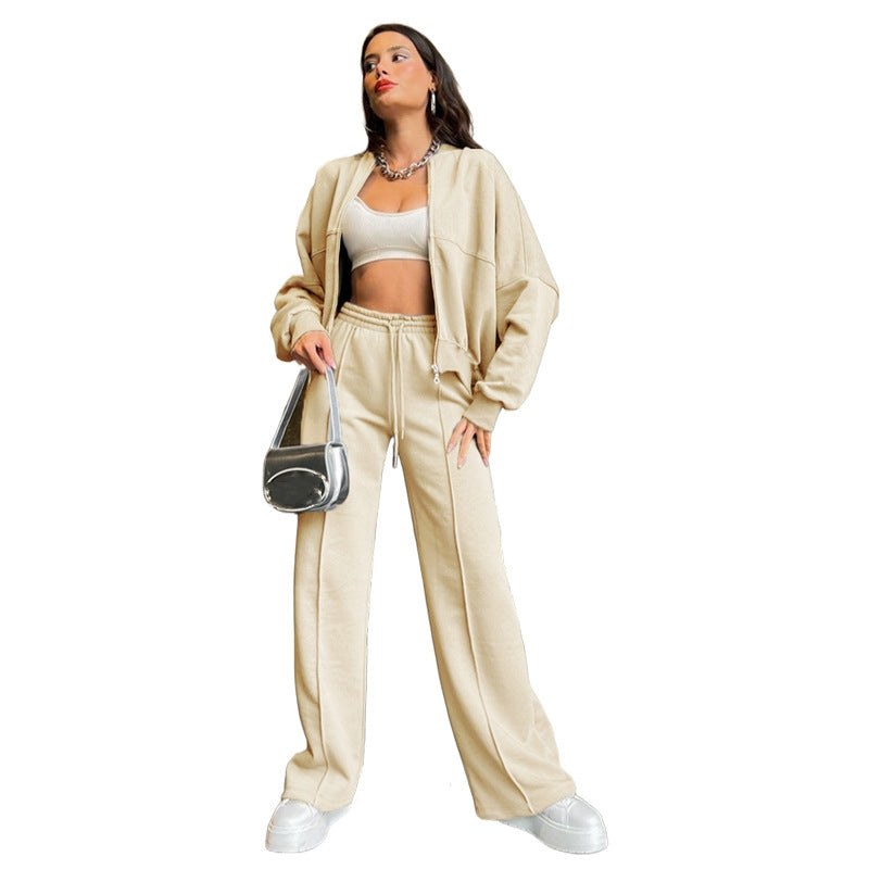 561# A Women 3D Logo Hoodie Pants Set