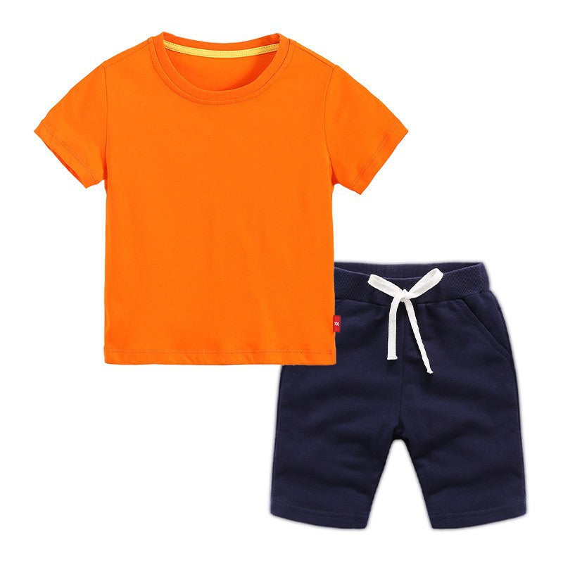 E1523-3# Kids Shirts And Shorts Set