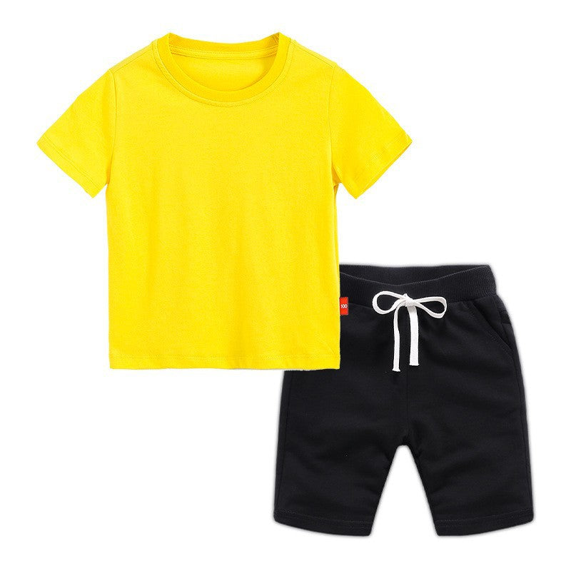 E1523-2# Kids Shirts And Shorts Set