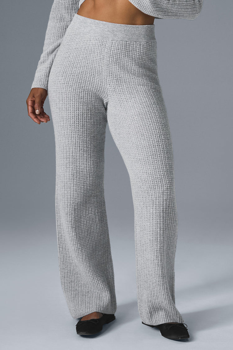 682# A Women Knitted sweater Pants Set