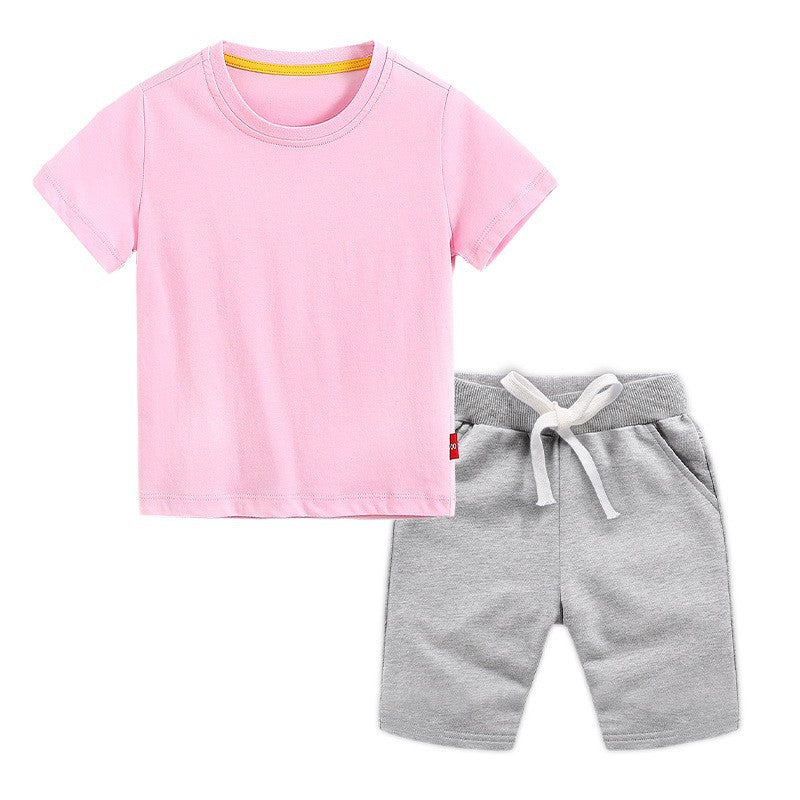 E1523-2# Kids Shirts And Shorts Set