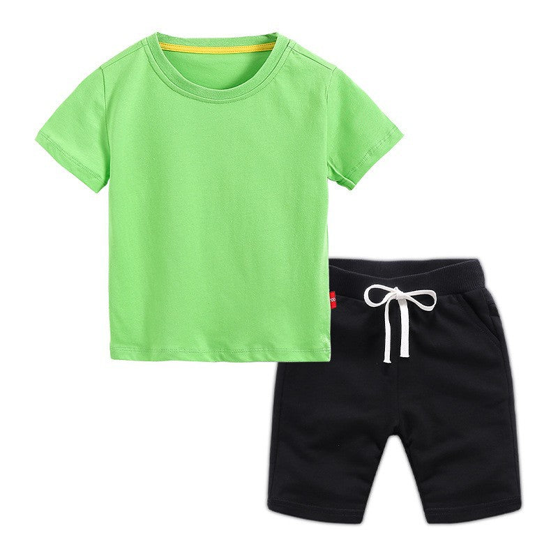 E1523-2# Kids Shirts And Shorts Set