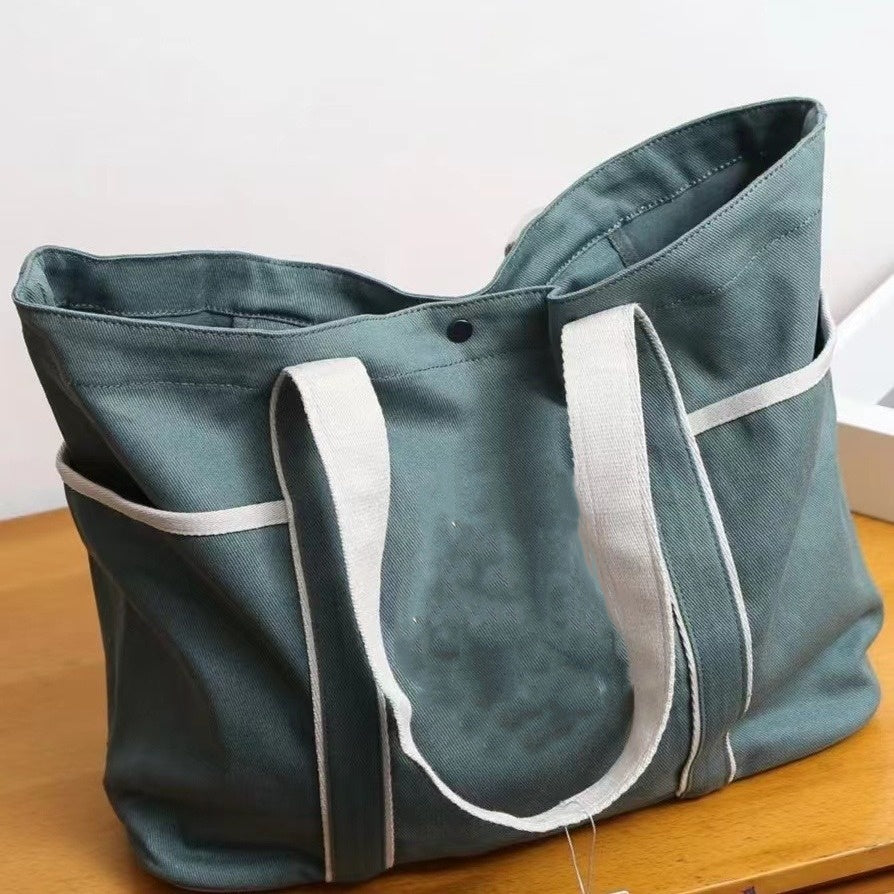 L2476#  Canvas Tote Bag