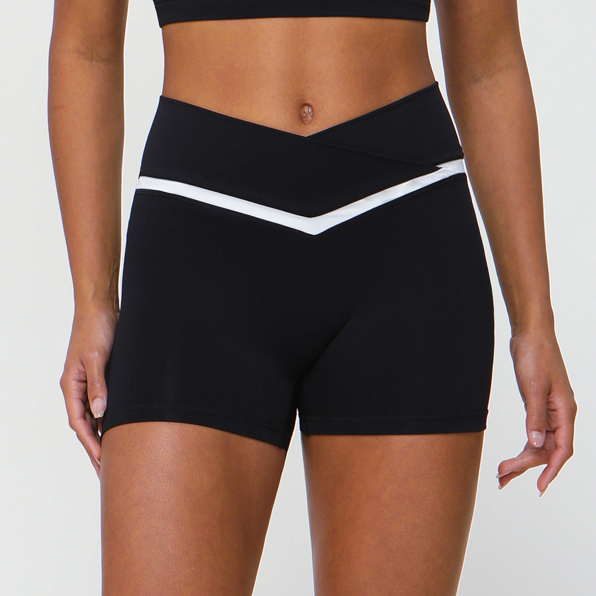 503# A Women Yoga Bra Shorts Set