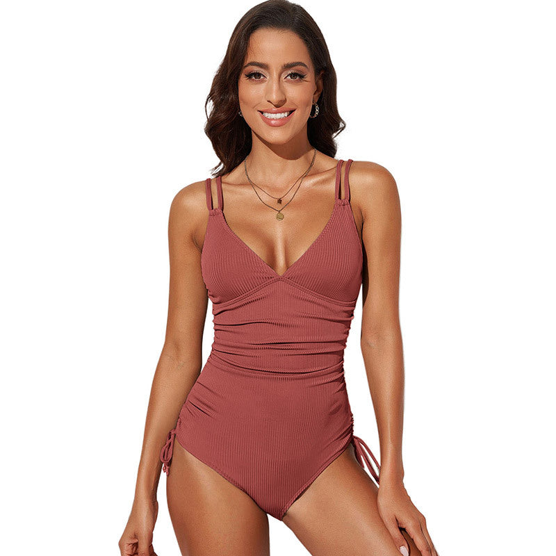 L3073#   Women one-piece swimsuit