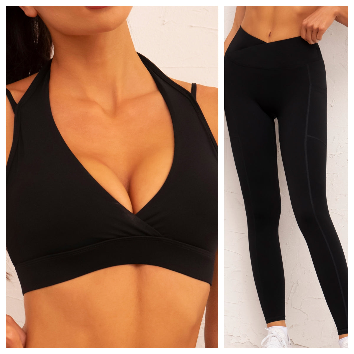 L3080#  Women Yoga Bra Pants Set