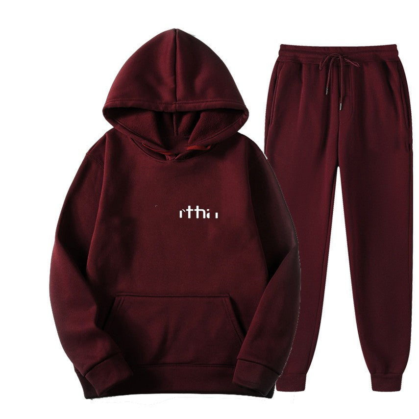 3182#  hoodies pants set