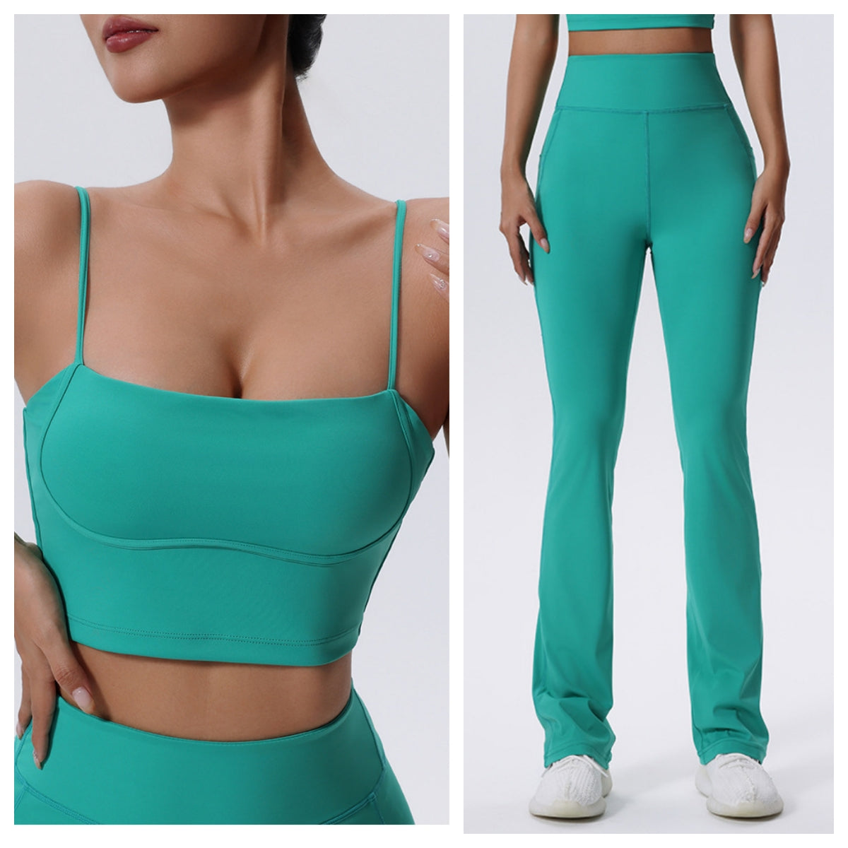 488# AL Women Yoga Bra Pants Set