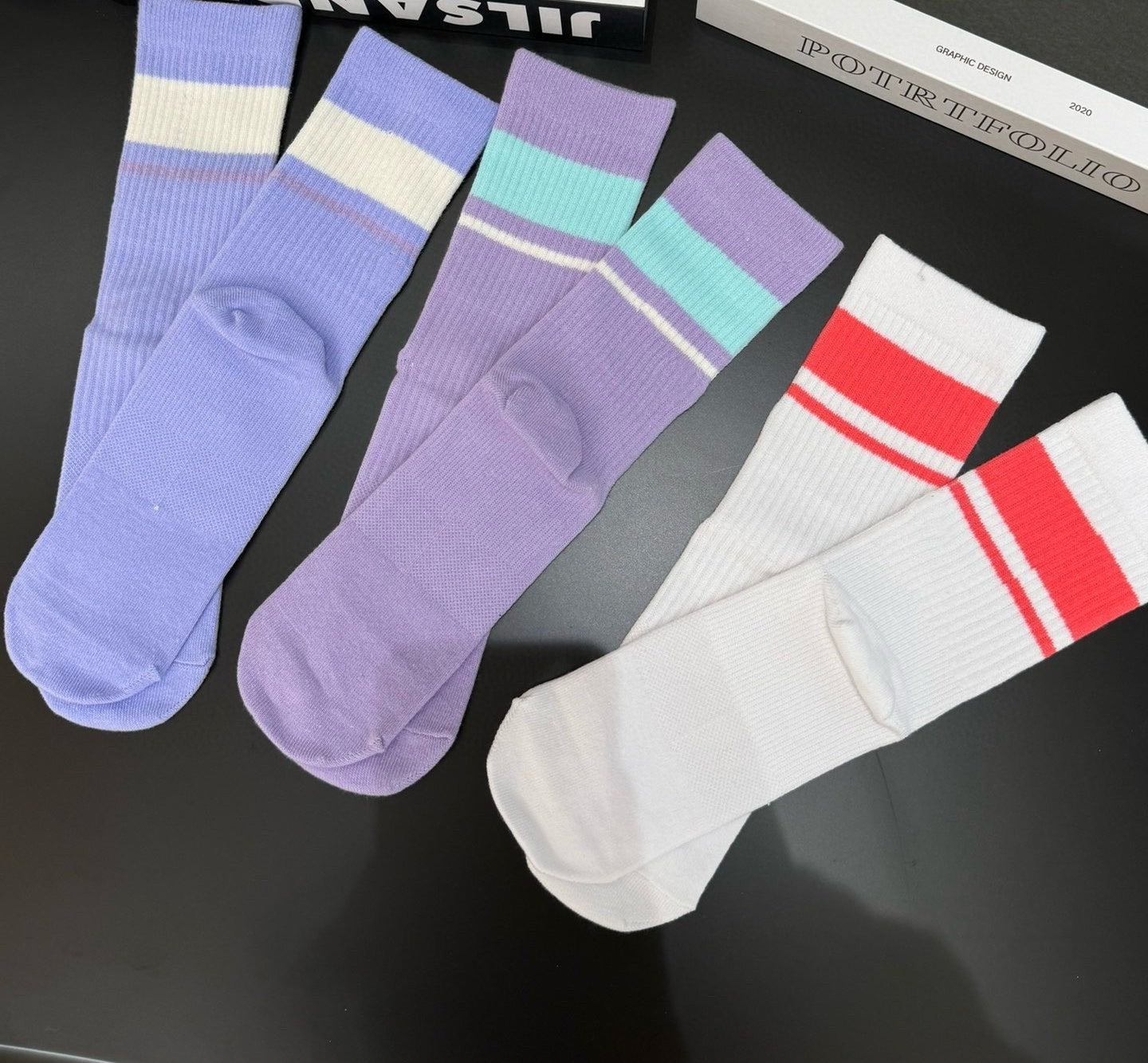 L3697#Unisex Socks 3 Pairs/Set