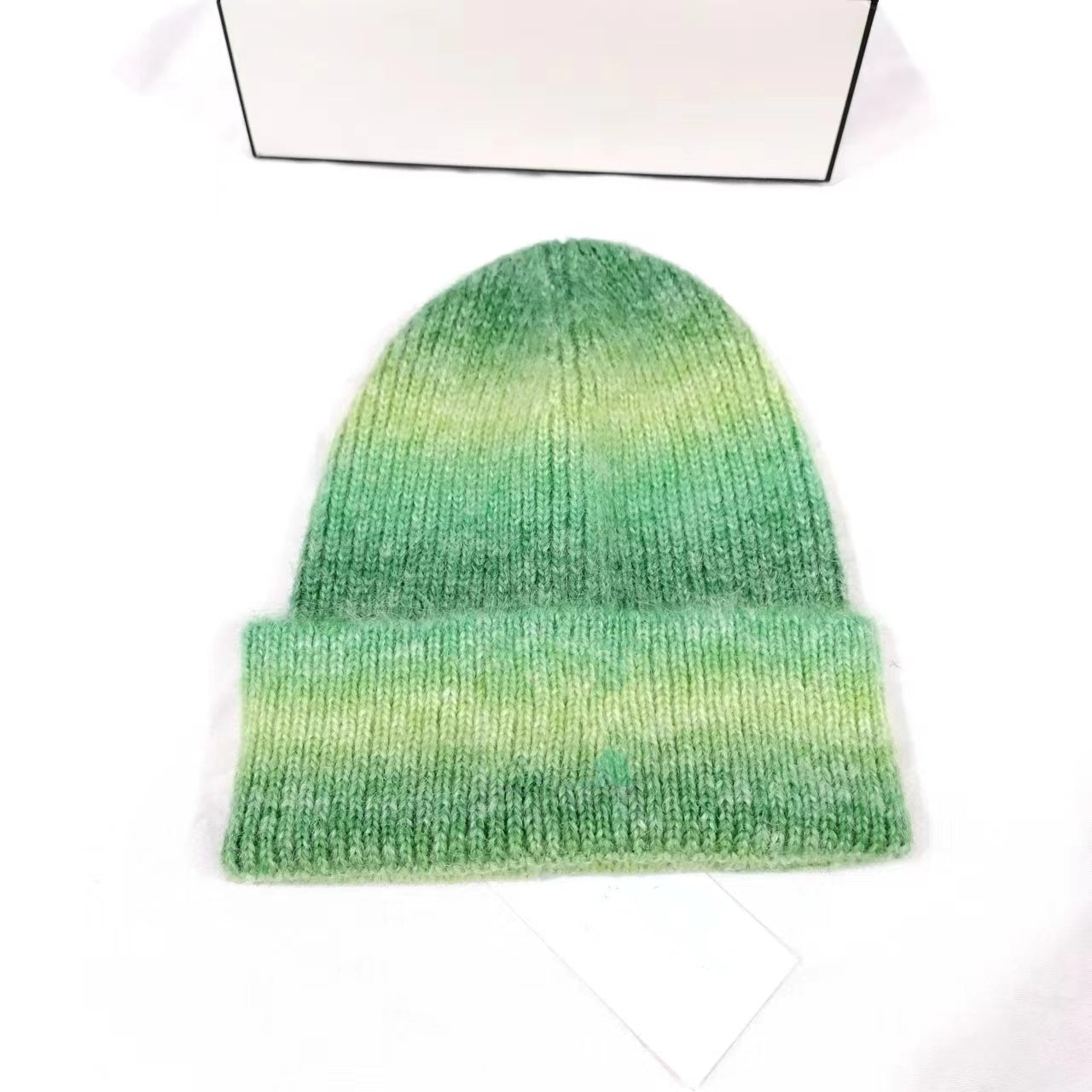 E0878# tie-dye knitted hat