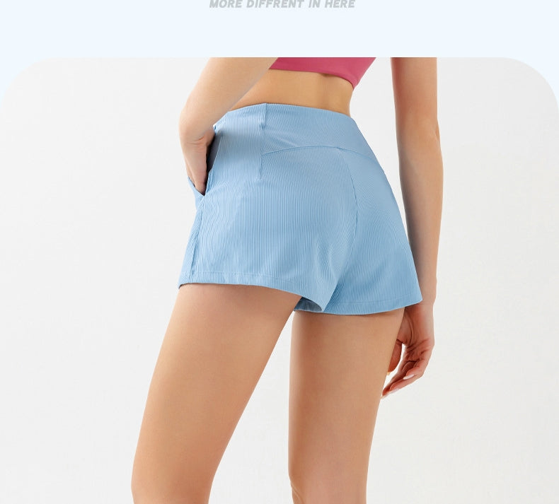 L3143#  Women Yoga Shorts