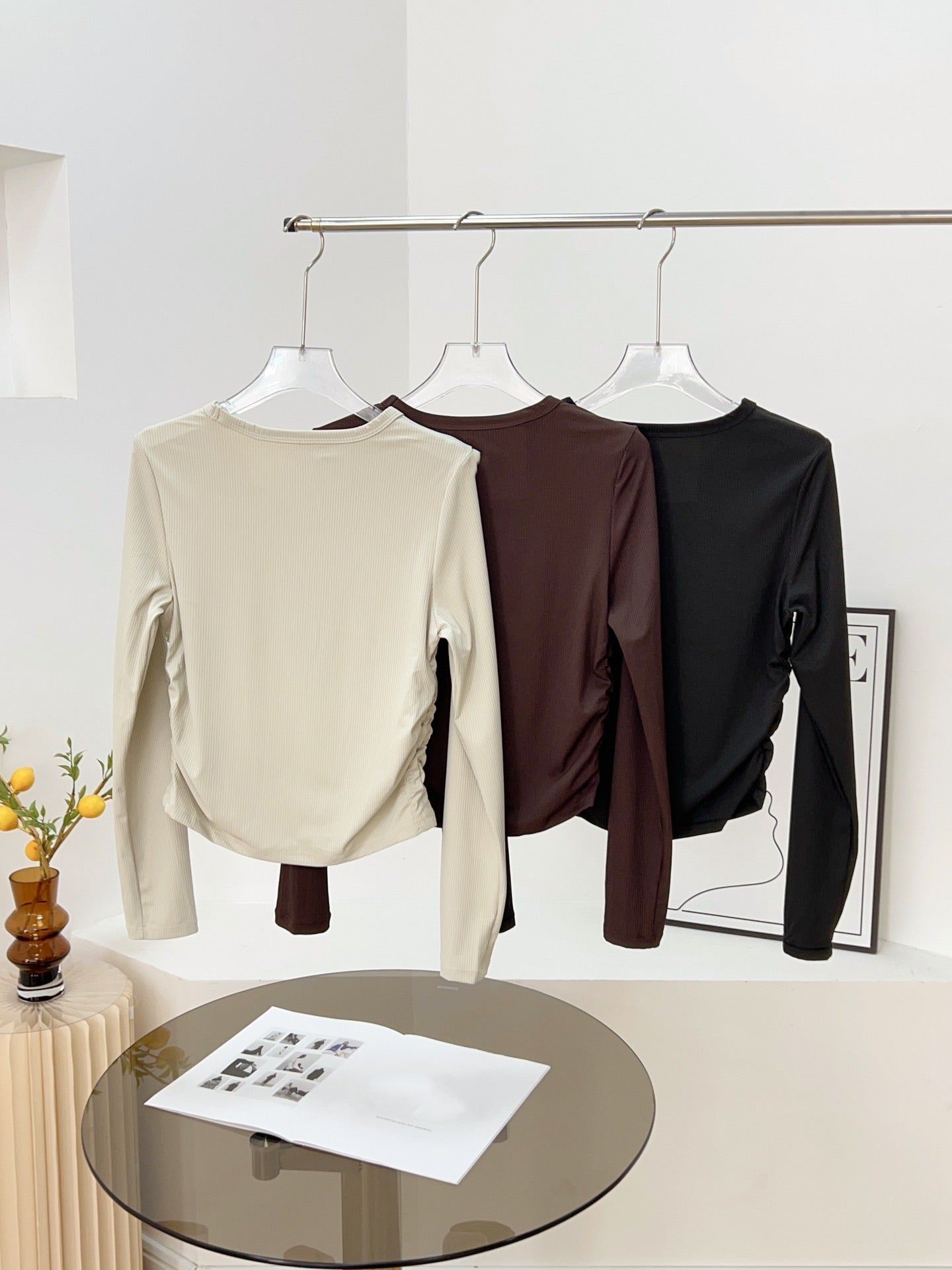 L3521# XY Women Long Sleeve Shirts