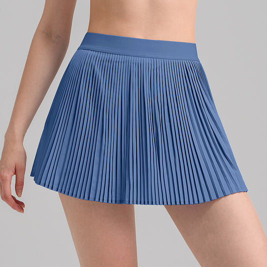 L4048# Women High-Rise Pleated Tennis Skirts