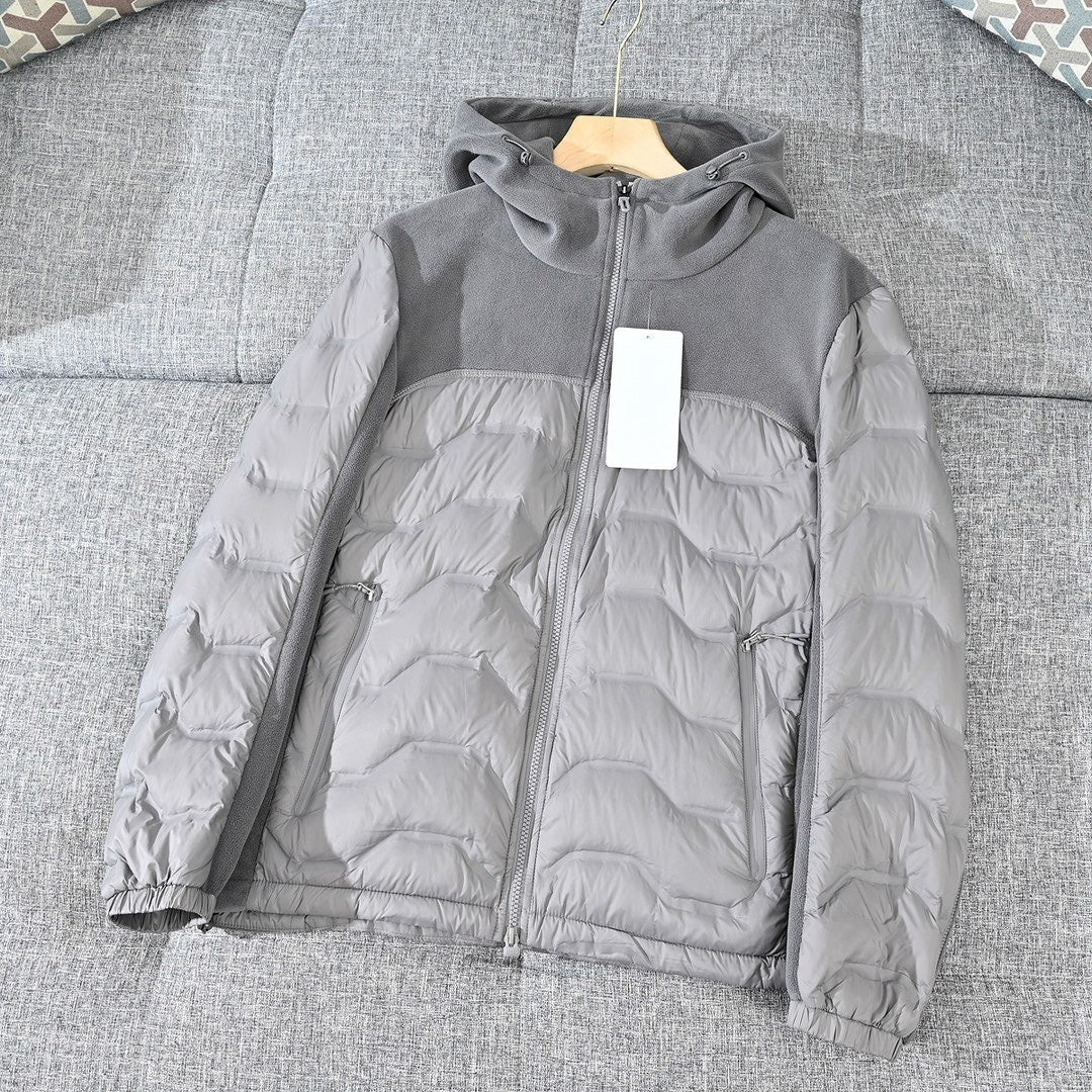 L3830#GX Men Large Size Hooded Down Coat