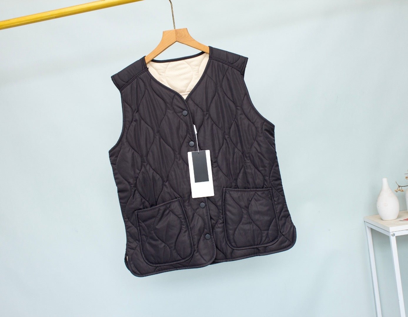 L3726#XY Unisex Wool Vest