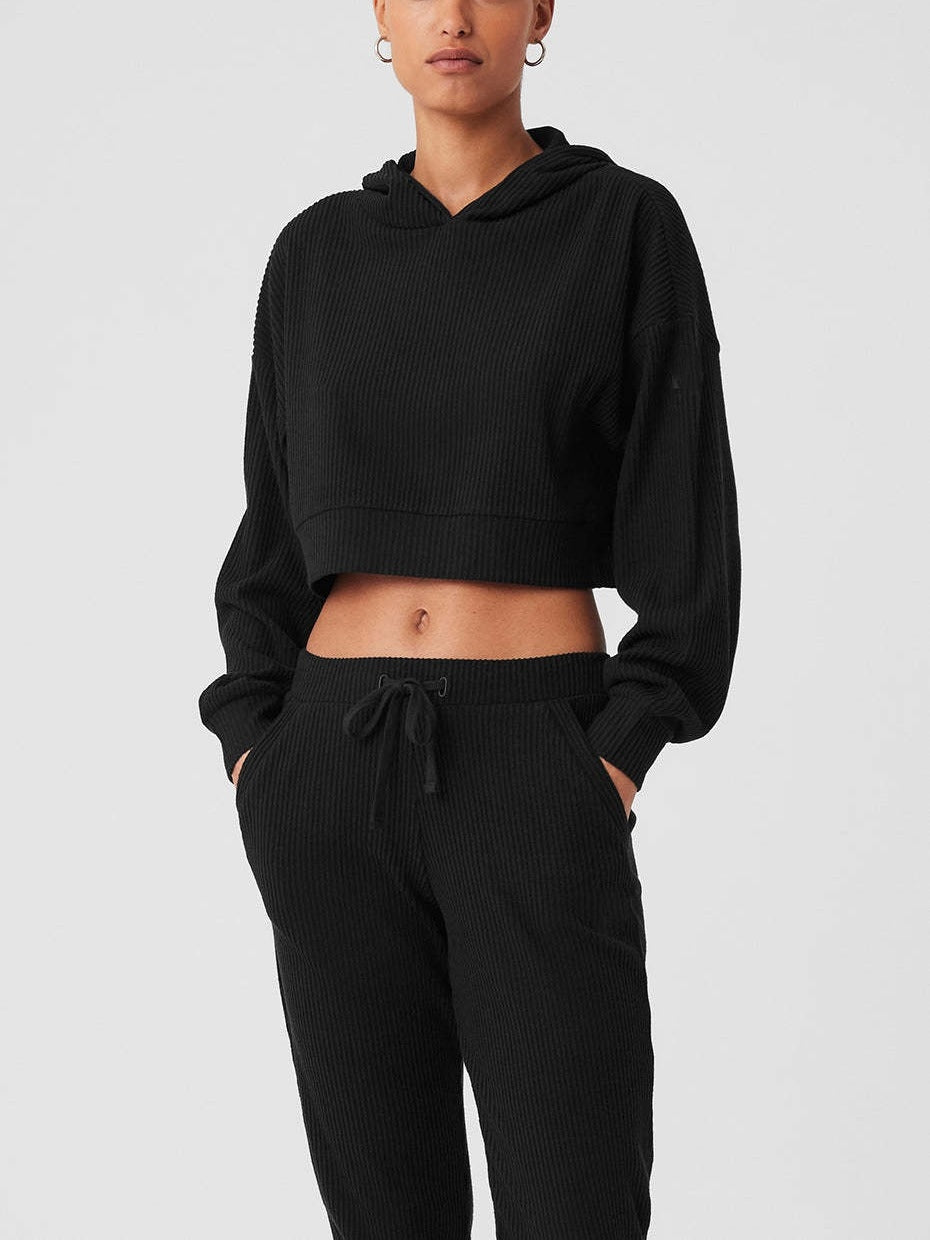 548# A Women Hooded Sweatshirts Pants Set