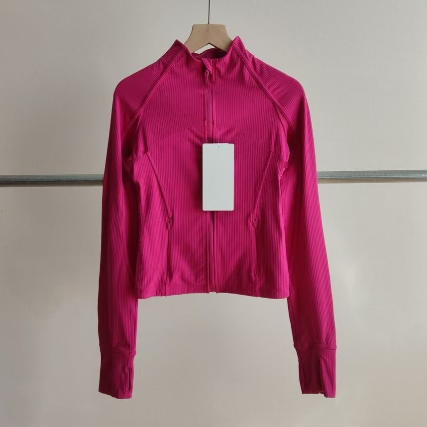 L3948# FB Women Ribbed  Jackets